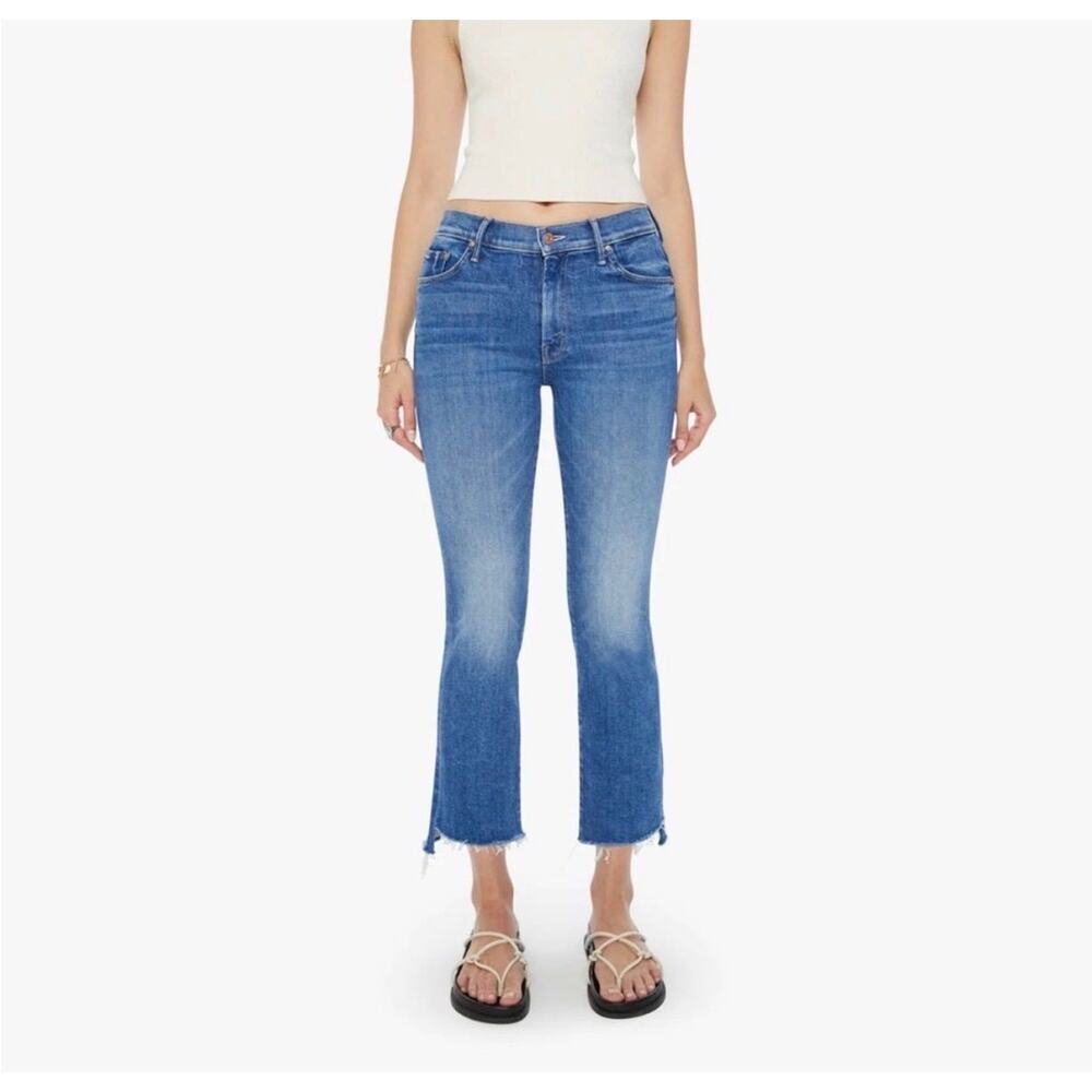 MOTHER Insider Crop Step Fray Size 26